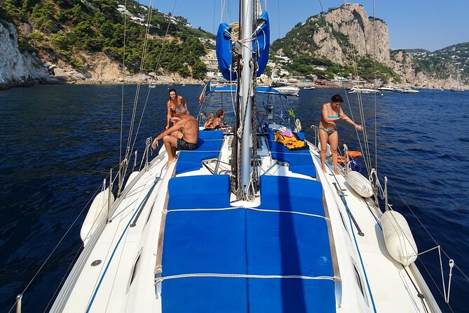 3 - Day All-Inclusive Sailing Adventure: Capri, Positano & Amalfi - Day 3: Sorrento Coast coves, aperitif, and a late return