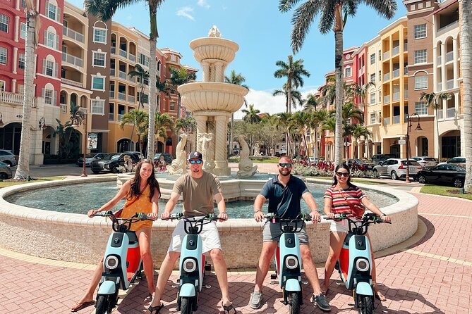 90 Minute Guided Moped Tour in Naples Florida - Stop 3: Naples City Dock to Port Royal (From Water Life to Big-House Views)