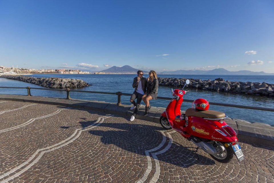 Amazing audioguided Vespa Tour of Naples - with driver - Your guide and the “photo moments” factor