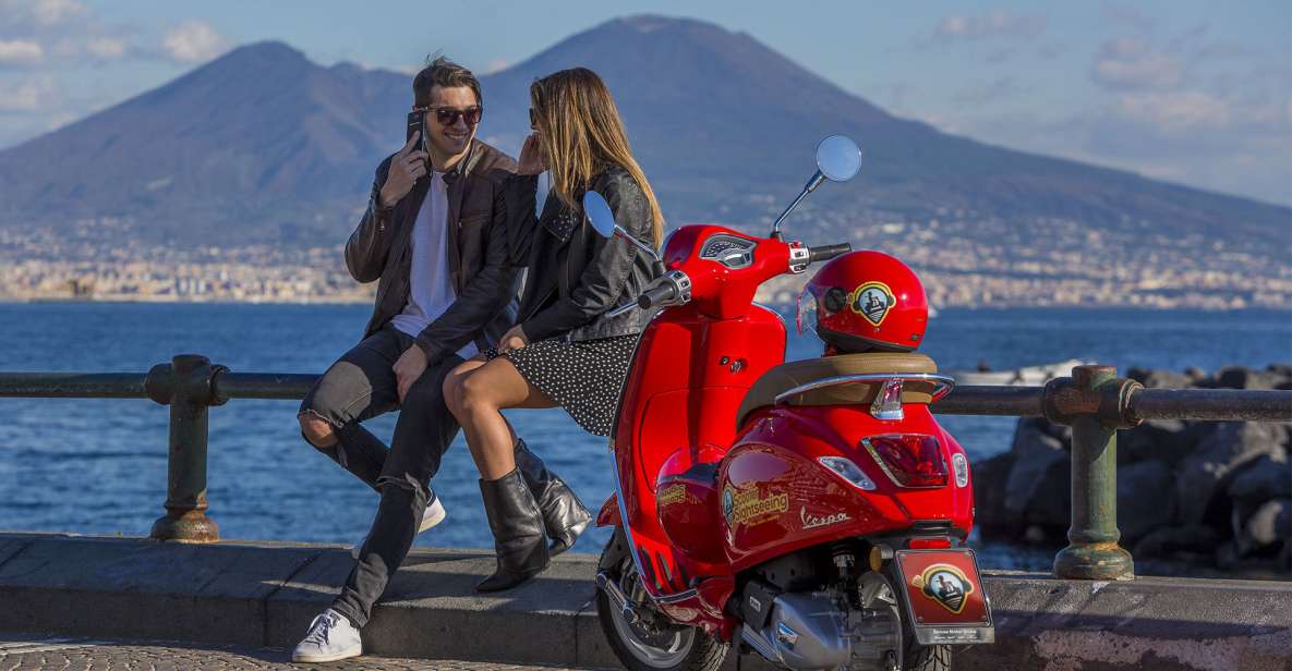 Amazing audioguided Vespa Tour of Naples - with driver - Offline audio guide: the best part is you don’t need data