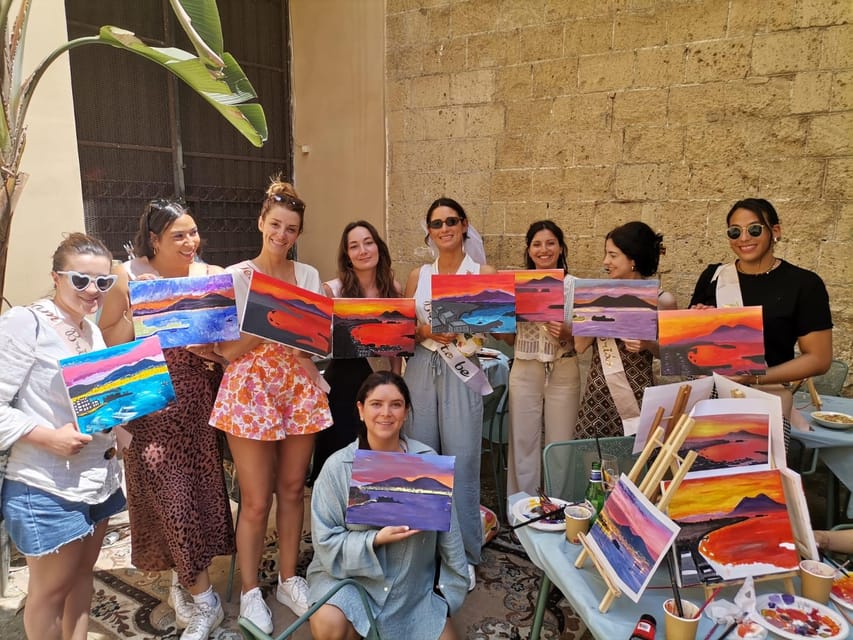 Art Workshop in Naples city centre with Aperitif - Key points before you go