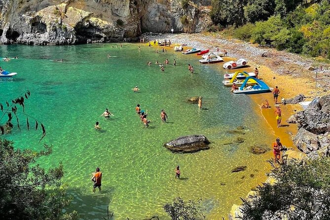 Boat tour to discover the Costa del Mito of Capo Palinuro - Marine Grotto di Capo Palinuro: multiple stacks and themed caves