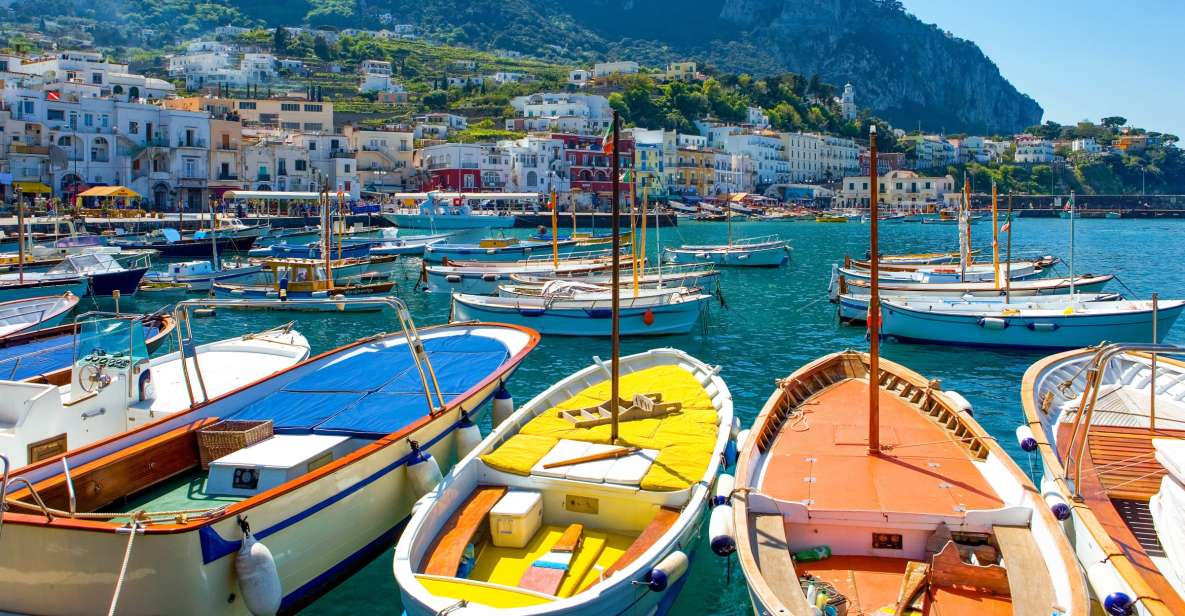 Capri: Boat and Island Tour - The gozo boat ride: bays, caves, and coast-level perspective