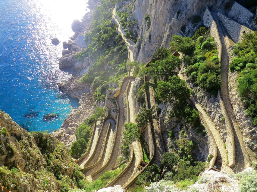 Capri boat experience from Naples - Capri Town With a Guide: Streets, Boutiques, and Garden of Augustus