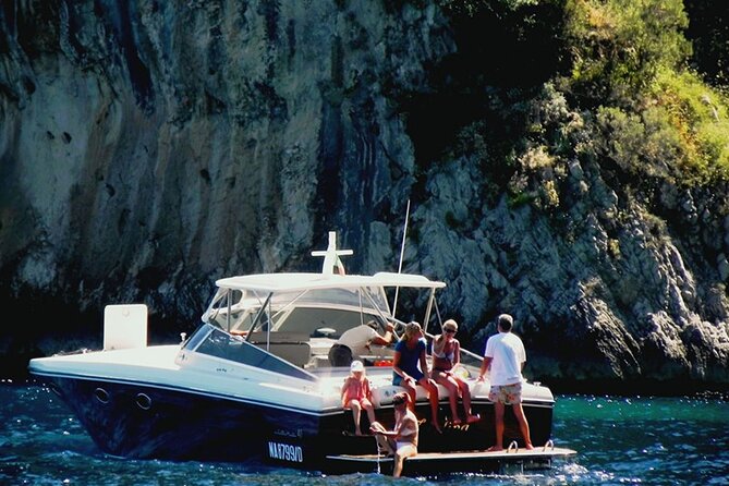 Capri Island in Private Luxury 40 feet Speedboat from Naples - Naples pickup and getting to the private pier without drama