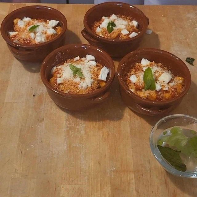 Cooking Class with Chef Alfio - The star of the lesson: Gnocchi della nonna alla sorrentina