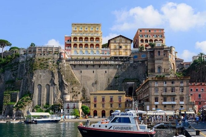 Daytrip from Naples port to Pompei, Sorrento & Positano - Sorrento in one hour: how to shop smart and not lose the bay views