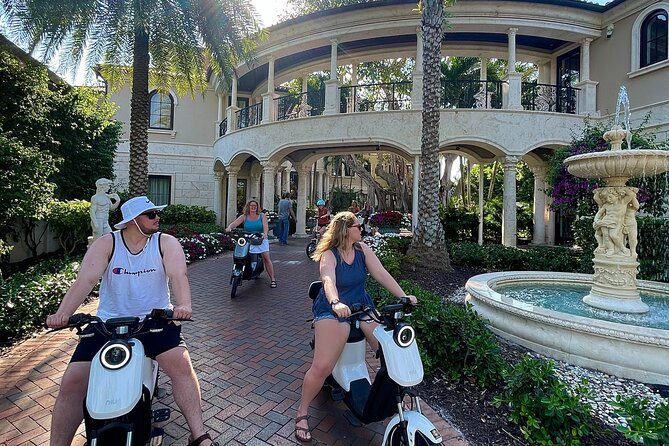 Electric Moped Tour of Naples Florida Family Fun and Easy To Ride - Key moments you will care about