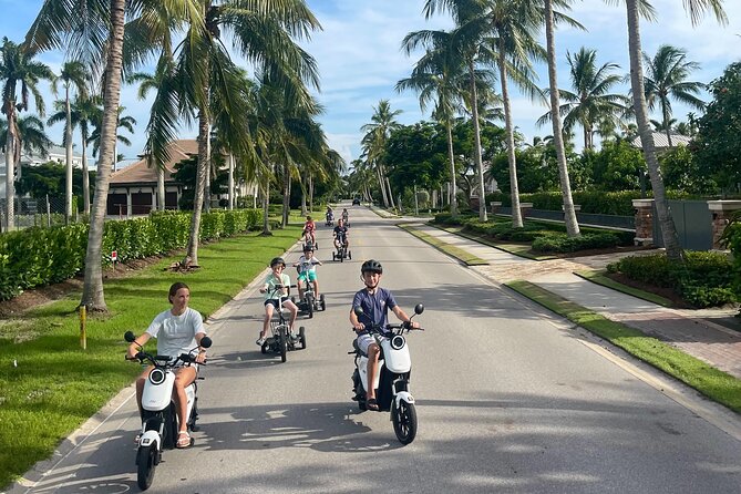 Electric Moped Tour of Naples Florida Family Fun and Easy To Ride - Why Naples Looks Different from an Electric Moped