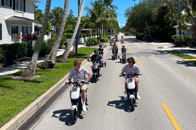 Electric Moped Tour of Naples Florida Family Fun and Easy To Ride - The 8-Stop Route: From Dockside Shopping to Tin City Water Views