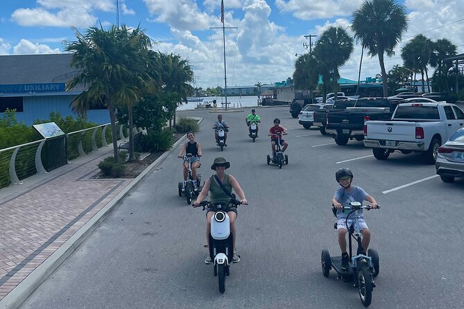 Electric Moped Tour of Naples Florida Family Fun and Easy To Ride - Stop 2: Crayton Cove and the Naples City Dock Feel