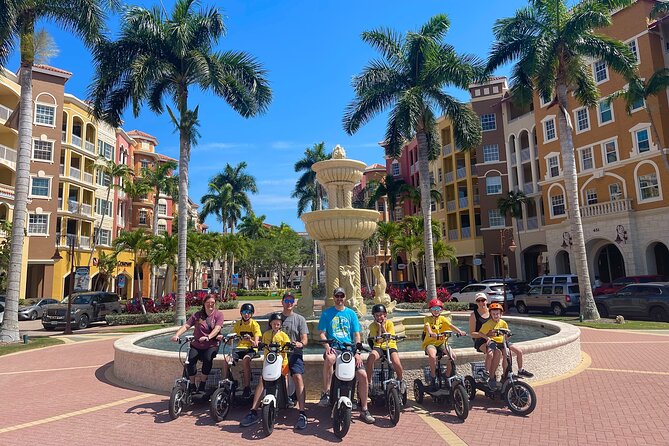 Electric Moped Tour of Naples Florida Family Fun and Easy To Ride - Stop 4: Port Royal for a Real-Estate Reality Check