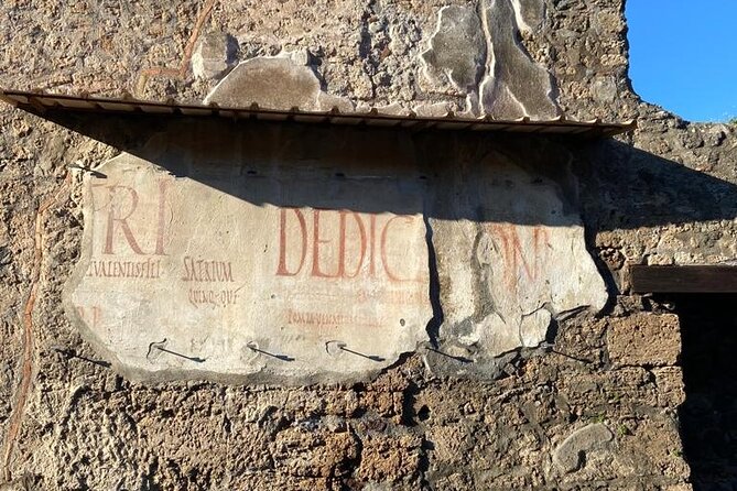 Exclusive Half-Day Tour in Pompeii with skip the line tickets - Key things to know before you go