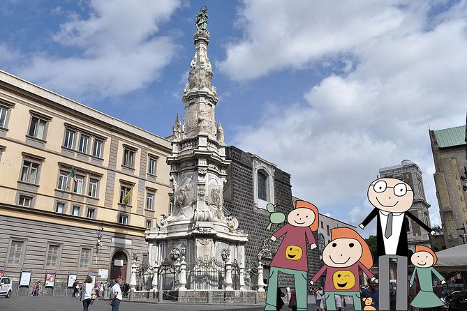 Family tour of the historical center of Naples - From Palestra Piazza del Gesù Nuovo to Spaccanapoli’s Big Street Energy