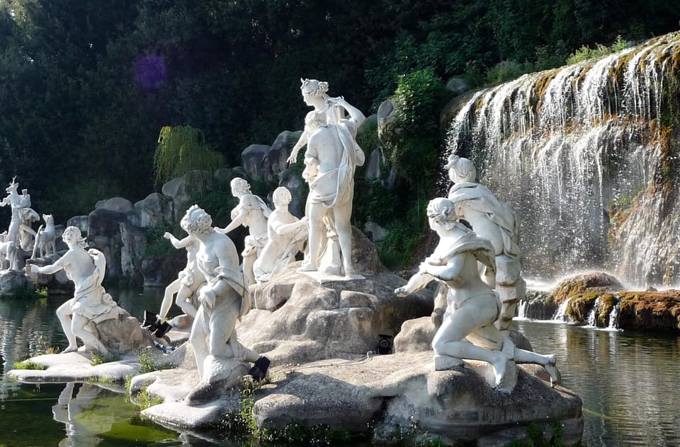 From Naples: All-inclusive tour to the Royal Palace of Caserta with expert guide - The gardens and the English Garden: plan for walking and time outside