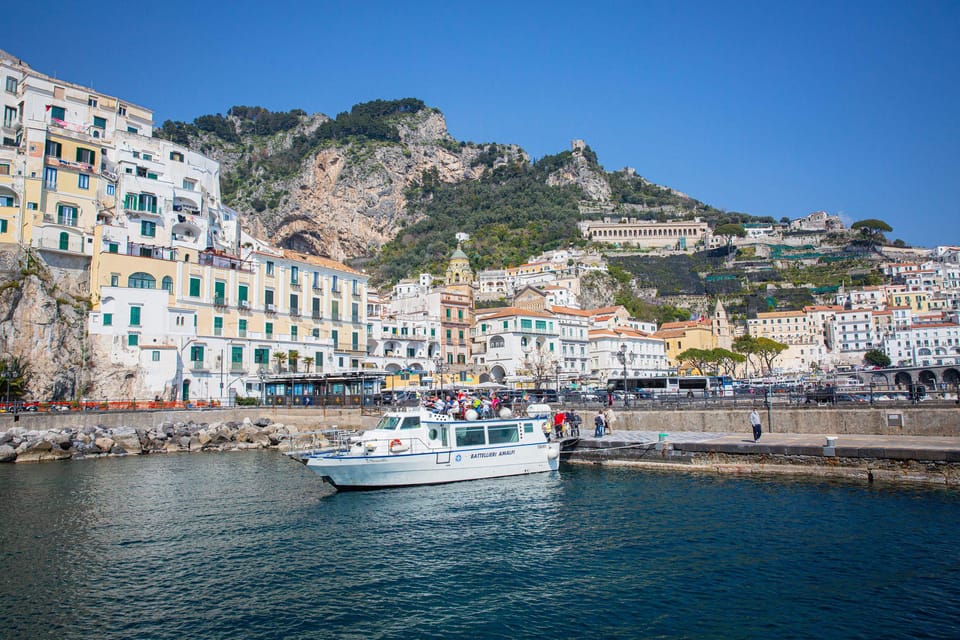 FROM NAPLES: Amalfi Coast Boat, stops in Amalfi and Positano - Food and Sea Cuisine: How to Handle Meals Without Getting Stressed
