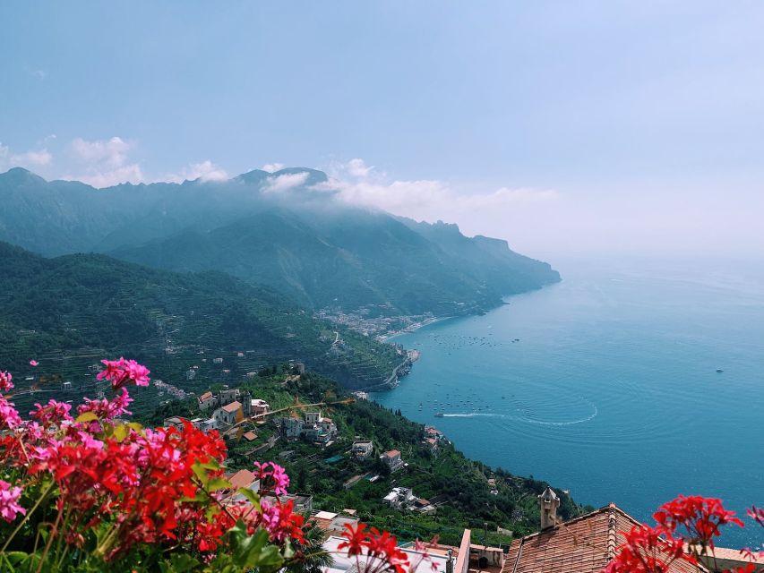 From Naples: Amalfi Coast by Car & Boat plus Emerald Grotto - Amalfi Coast Lunch Time: Hillside Food, Not Included