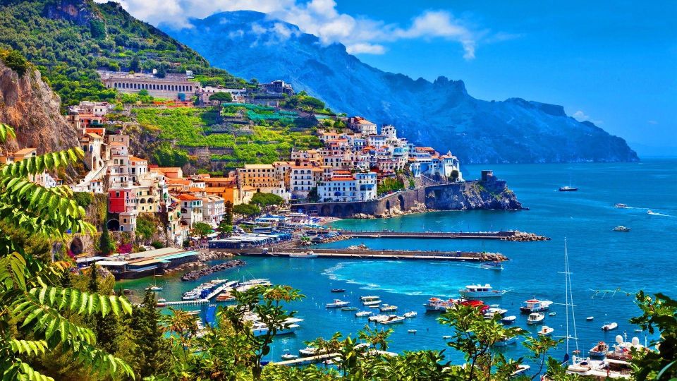 From Naples: Amalfi Coast by Car & Boat plus Emerald Grotto - Sorrento Free Time: Shops, Taverns, and Easy Wandering