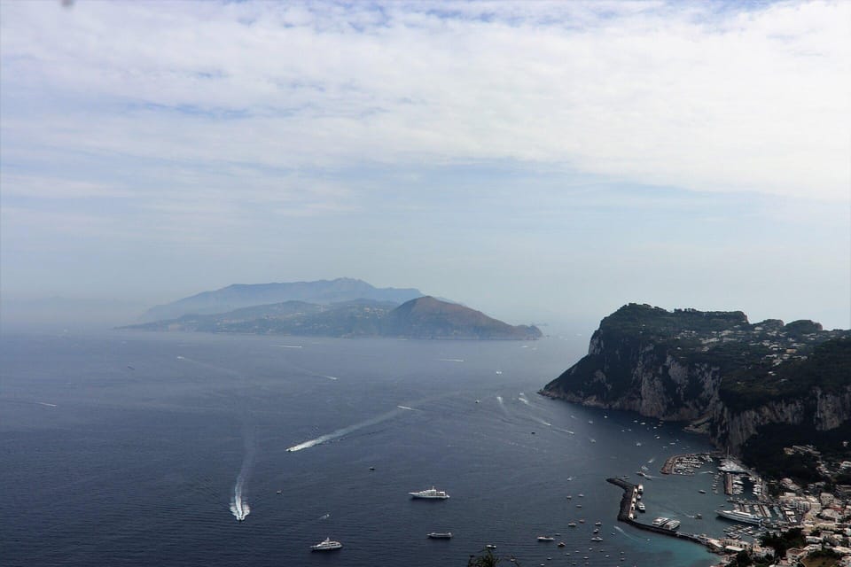 From Naples: Blue Grotto, Capri, and Anacapri Group Tour - Gardens of Augustus: short visit, big viewpoint payoff