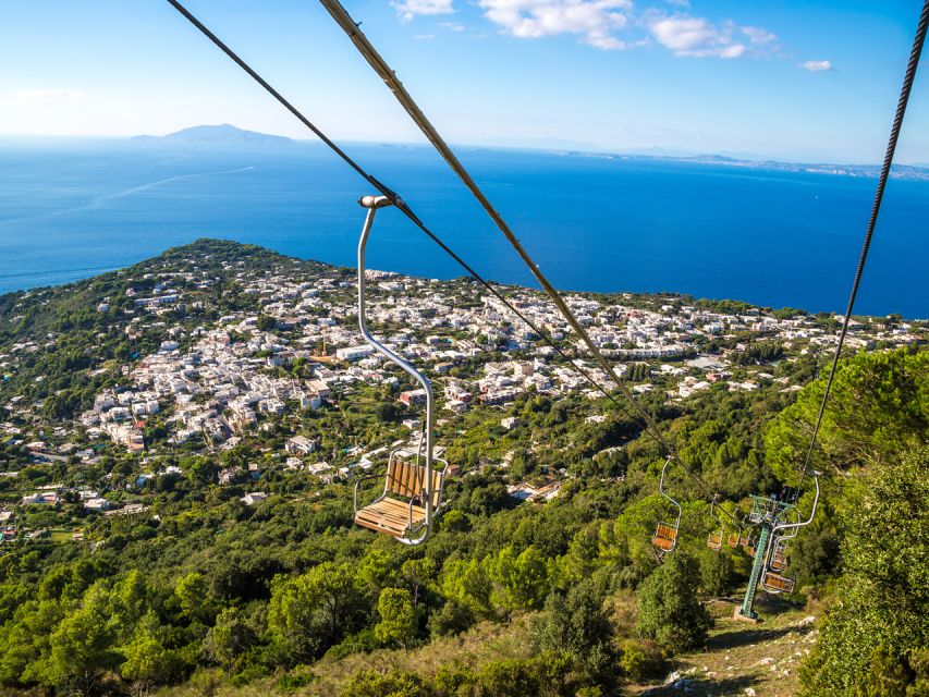 From Naples: Capri Tour with Transport - Naples meetup: Via Galileo Ferraris and the Around Vesuvio minibus