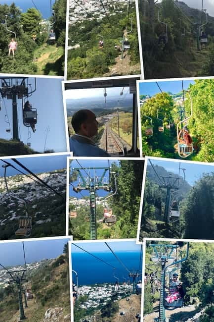 From Naples: Explore Capri with Chairlift Experience - From Naples to Capri: getting on the water without stress