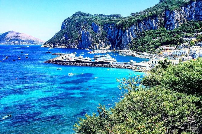 From Naples: Guided Capri Tour with Blue Grotto Included - Blue Grotto: the included highlight with weather reality