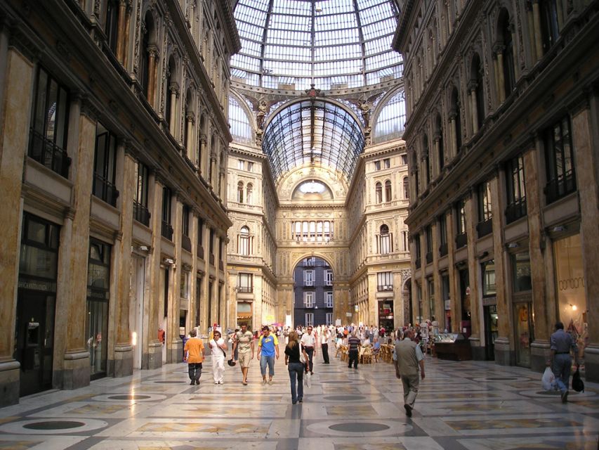 From Naples: Half-Day City Walking & Bus Tour Gulf of Naples - Optional street food tasting: when you want Naples by taste, not just by sight