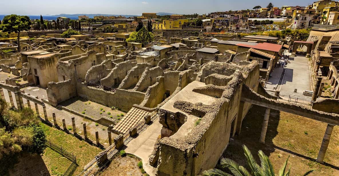From Naples: Herculaneum and Pompeii Day Trip with Tickets - Naples Pickup and the Coach Ride to Vesuvius Country
