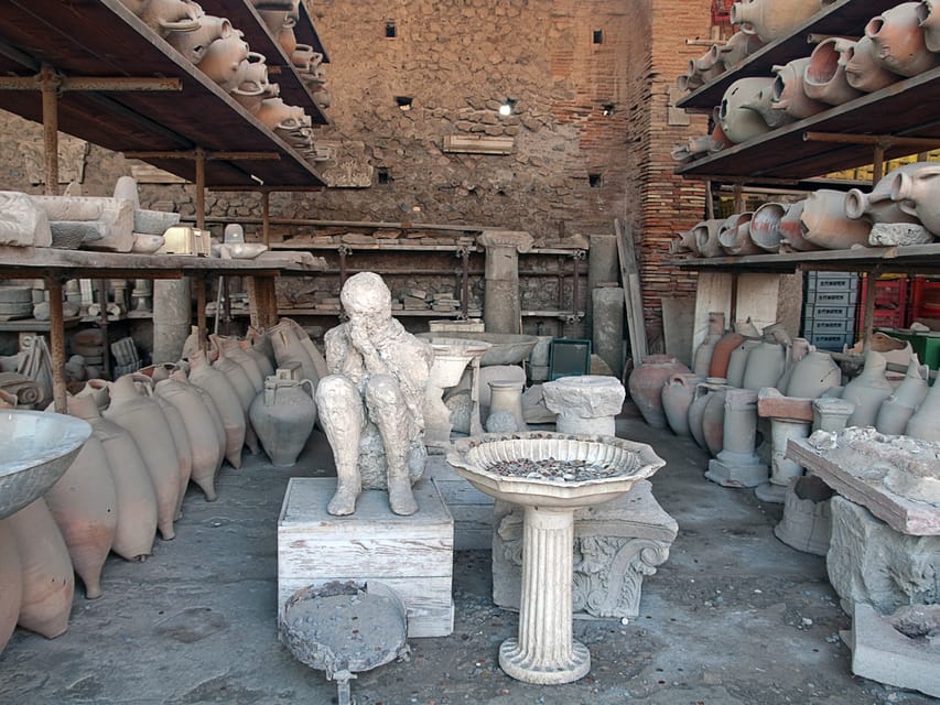 From Naples: Pompeii, Herculaneum and Vesuvius Tour - Pompeii Archaeological Site: audio guide + map that help you navigate fast