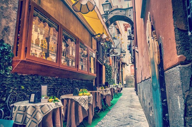 From Naples Port: Sorrento & Pompeii With Limoncello Tasting - Sorrento stop: 60 minutes for views, alleys, and lemon treats