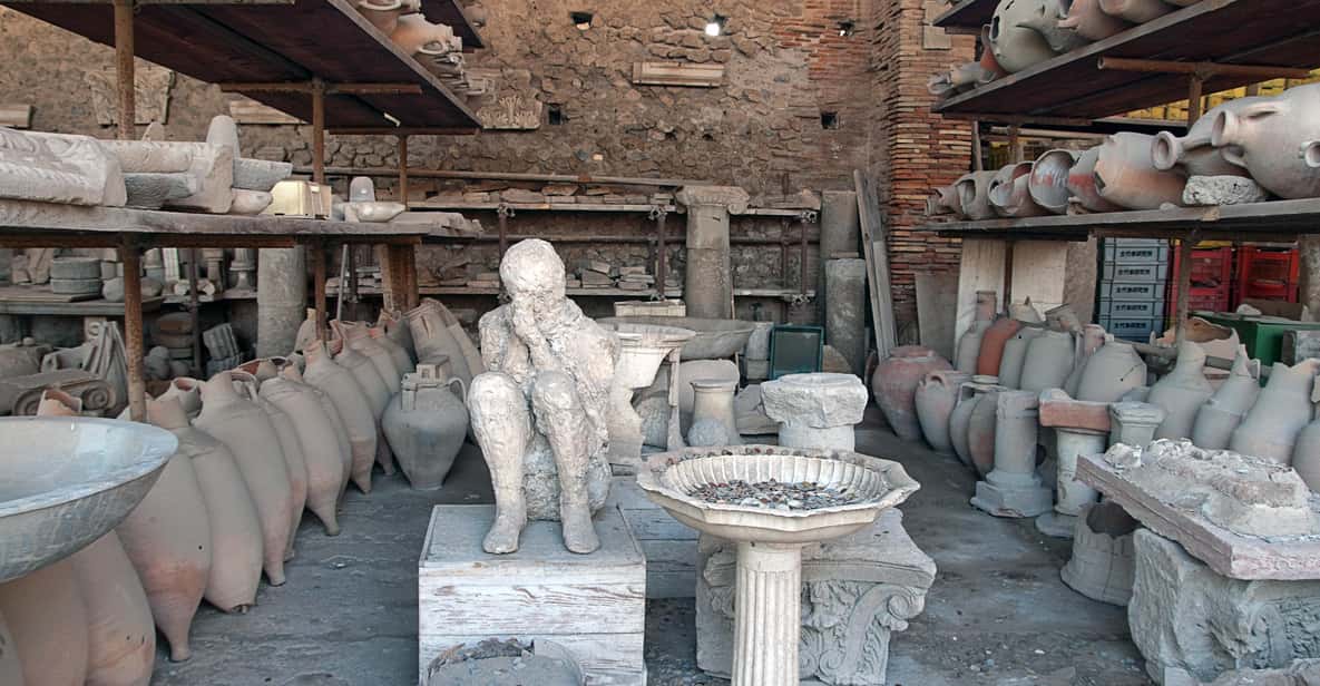 From Naples Port:Pompeii+Vesuvius tour - The walk and the timing: where your 90 minutes can go