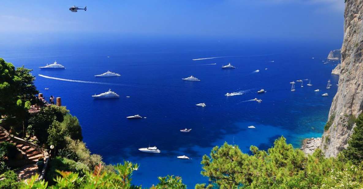 From Naples: Private Capri Boat Excursion - The grottos route: Blue, Green, and White in one outing