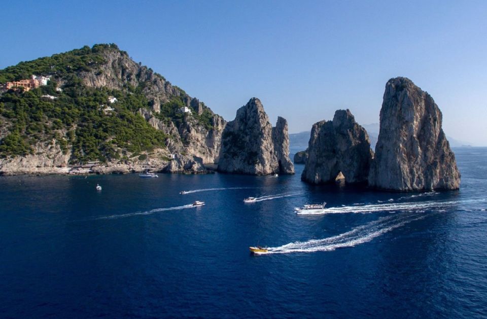 From Naples: Sorrento and Capri on your own - 1-hour boat tour around Capri: the sea-level angles you can’t fake