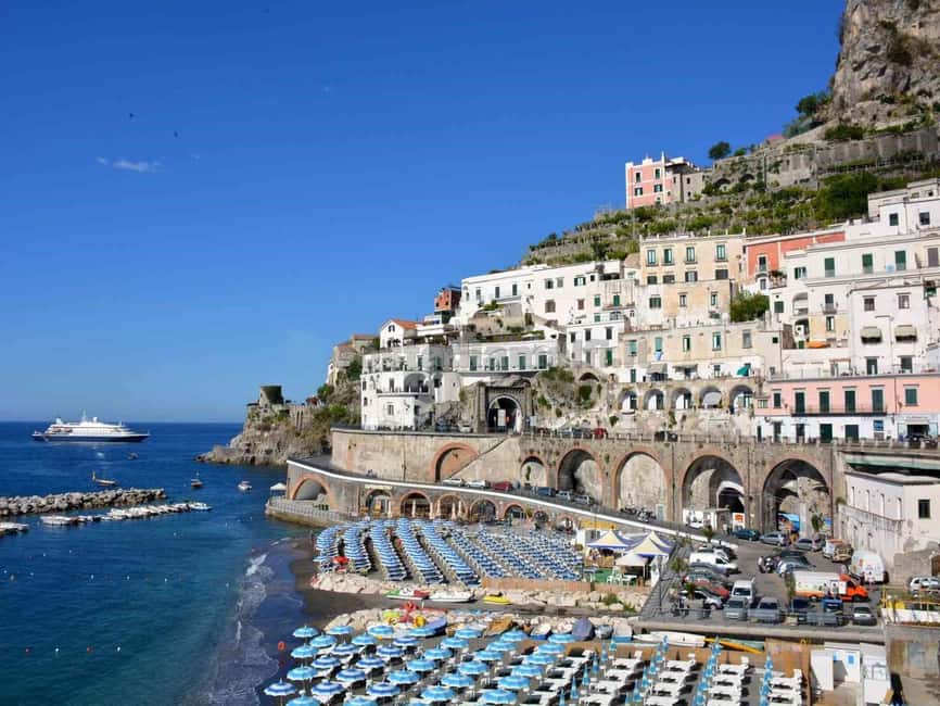 From Naples: Sorrento, Positano, and the Amalfi Coast Tour - From Naples Pickup to Meta Photo Break: Starting With the Right Momentum