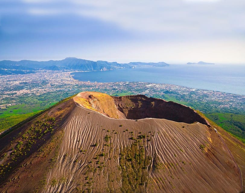 From Naples_ Vesuvius easy transfer+tickets and audioguide - Inside the crater visit: fumaroles, lava, and your “own pace” time