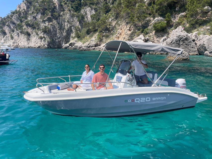 From Sorrento: Private Capri tour & Blue Grotto - Baths of Queen Giovanna: scenic start and a strong first photo moment
