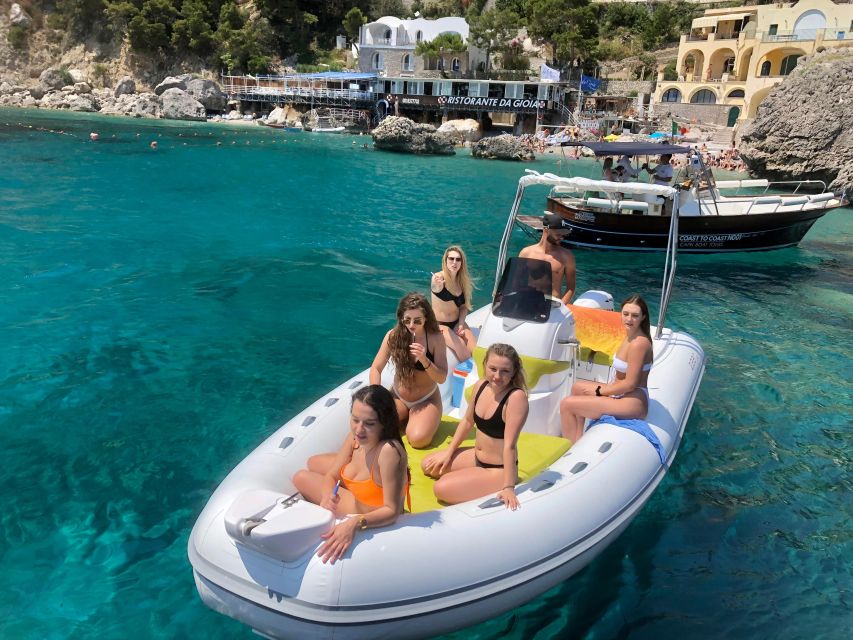 From Sorrento:Capri tour (half day) - Grotta Verde: Green Grotto Snorkeling and Another Swim Chance