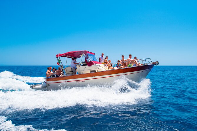 Full day Capri Island Small Group Boat Tour from Naples - Sea-cave passbys: White Grotta, Natural Arch, Grotta Verde