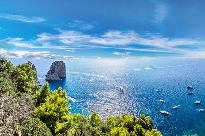 Full Day Capri Tour from Pompeii by Small Ferry Boat - The Included Boat Circuit: Faraglioni, Marina Piccola, and the Grottos