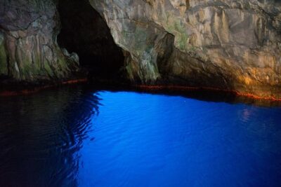 Grotte Di Capo Palinuro - The Cave Lineup: Silver, Blood, Sulphurous, Bones, and Monks