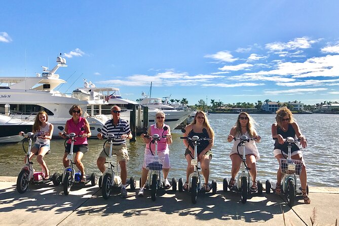 Guided Electric Trike Tour - Downtown Naples Florida - Stop 5: Port Royal and the Waterfront Home Views