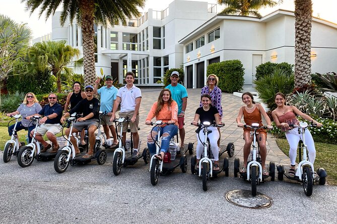 Guided Electric Trike Tour - Downtown Naples Florida - Your Electric Trike Ride: Comfort, Speed, and Control