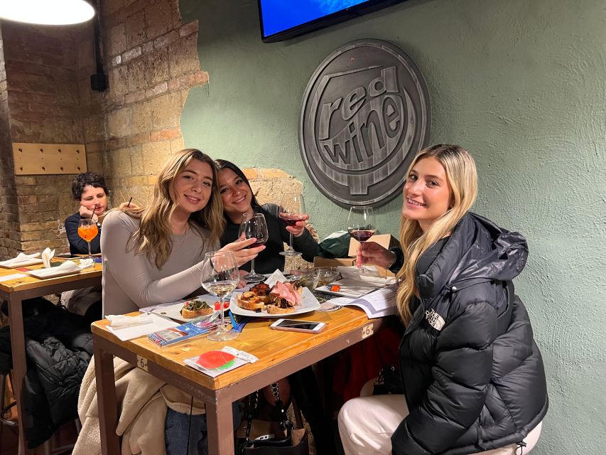 Guided, FUN Wine Tasting in Naples City Center - Where It Starts: City Center Wine Bar Energy and a Gesu Square View