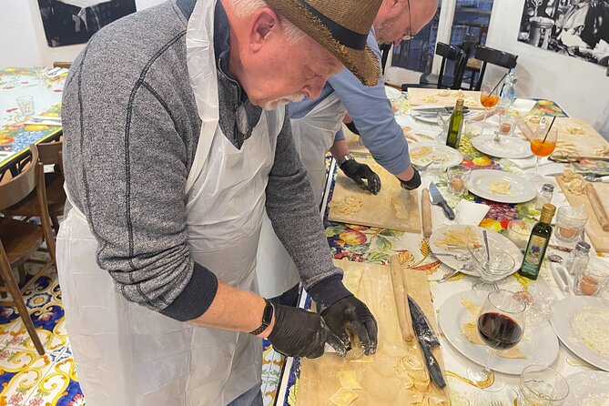 Hands-On Pasta Making and Traditional Tiramisu Workshop - Rolling egg pasta dough in real life (not a demo)