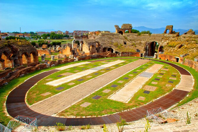 History & Local Wines: Amphitheater, Mitrium and Winery Visit - The amphitheater stop: older than Rome’s famous one