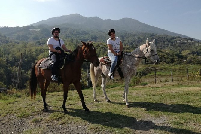 Horse Riding on Mount Vesuvius - Helping with grooming, then easing into the aperitivo