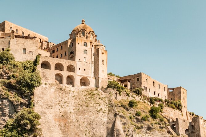 Ischia and Procida Day Boat Tour - Castello Aragonese: the classic fortress view (and what costs extra)