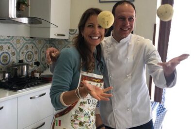 Make Neapolitan Pizza With A View Of Naples - Pizza Dough Skills: How the Hosts Get You to Better Texture