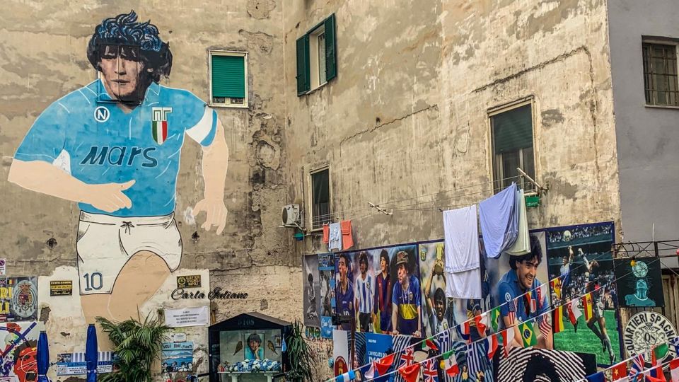Naples: Diego Maradona Guided City Walking Tour - The 1.5-Hour Route: How the Walk Flows and What Each Stop Gives You