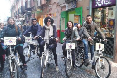 Naples electric bike tour Partenope - Meet-up at Via Domenico Capitelli and the start rhythm